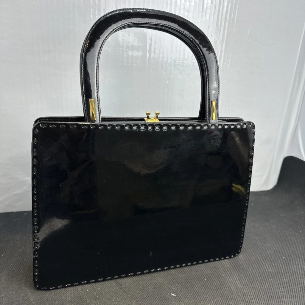 black vintage bag